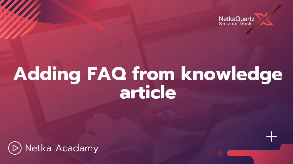 Adding FAQ from knowledge article